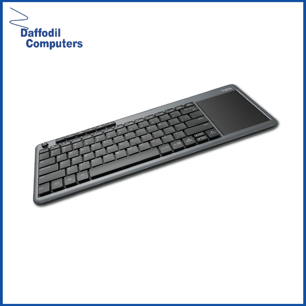 Rapoo K2600 Wireless Touch Pad Black Keyboard with Bangla